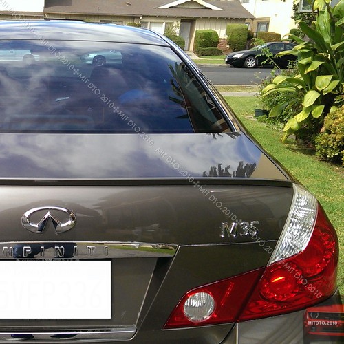 Fit For Infiniti M35 M45 Boot Trunk Lip Spoiler #KY0 Painted
