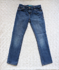 OLD NAVY GIRL'S MEDIUM WASH DENIM Skinny JEANS - SIZE 7 - ADJUSTABLE WAIST
