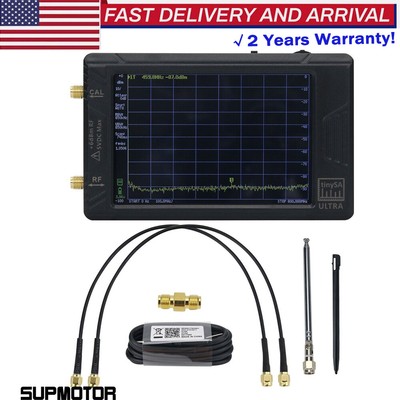 100k-5.3GHz RF Signal Generator Handheld Tiny Spectrum Analyzer w/ 4'' Display