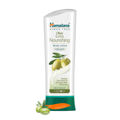 Himalaya Herbals Almond Oil Rice Bran Olive Extra Nourishing Body Lotion F S