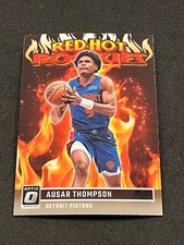 2023-24 Panini Donruss Optic Basketball Ausar Thompson Red Hot Rookies #8