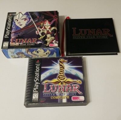 Lunar Silver Star Story Complete GOOD BOX NO MAP! VGC