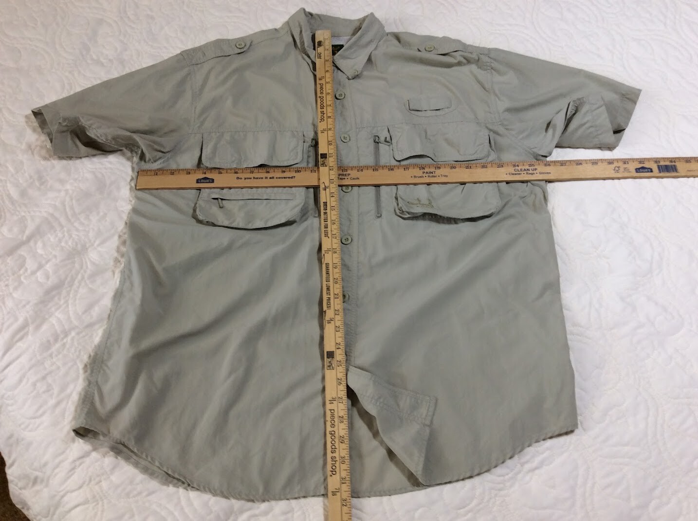 Cabela's Guidewear Men's Nylon Vented Fishing Camping… Gem