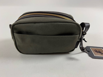 FILSON RUGGED TWILL TRAVEL KIT OTTER GREEN OS NWT NO OUTSIDE LOGO