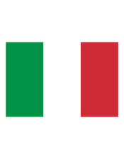 50 x adesivi bandiera Italia 9 x 9 cm - sventolanti, resistenti ai raggi UV, ...