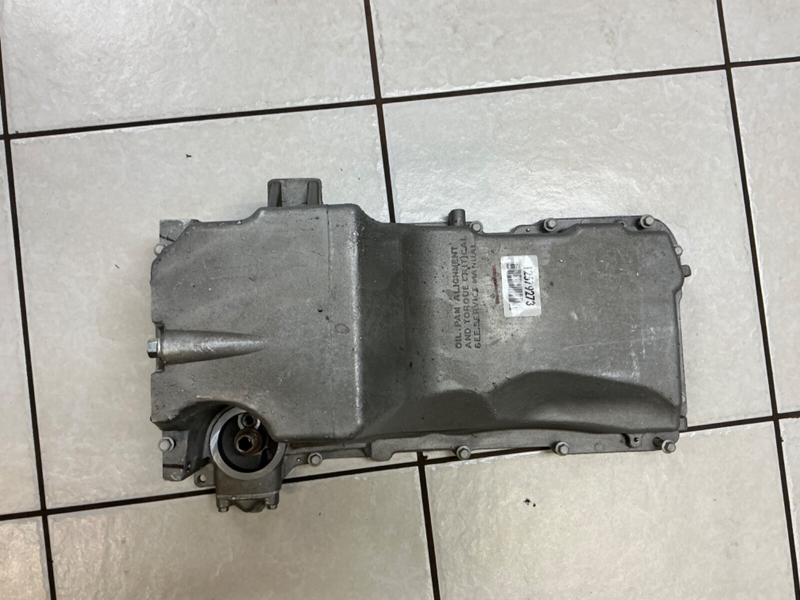 GM OEM New Engine Oil Pan with Gasket and Mounting Hardware 12579273