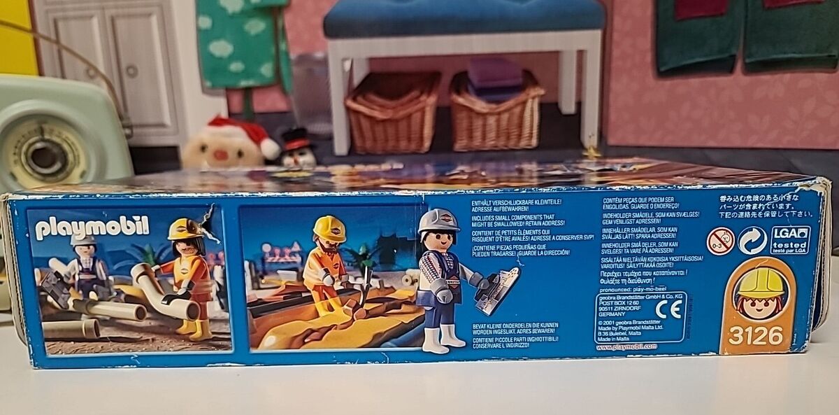 Playmobil Construction 3126 Starter Set 2001, Figure From Playmobil Construction 3126 Starter Set 2001, Figure From