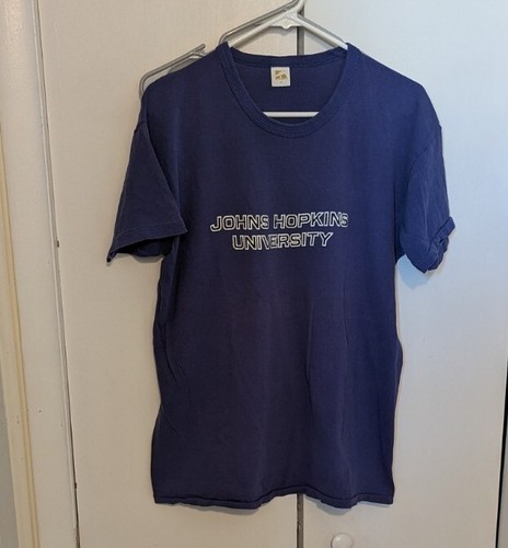 Vintage 70s Russell Athletic Johns Hopkins Univers