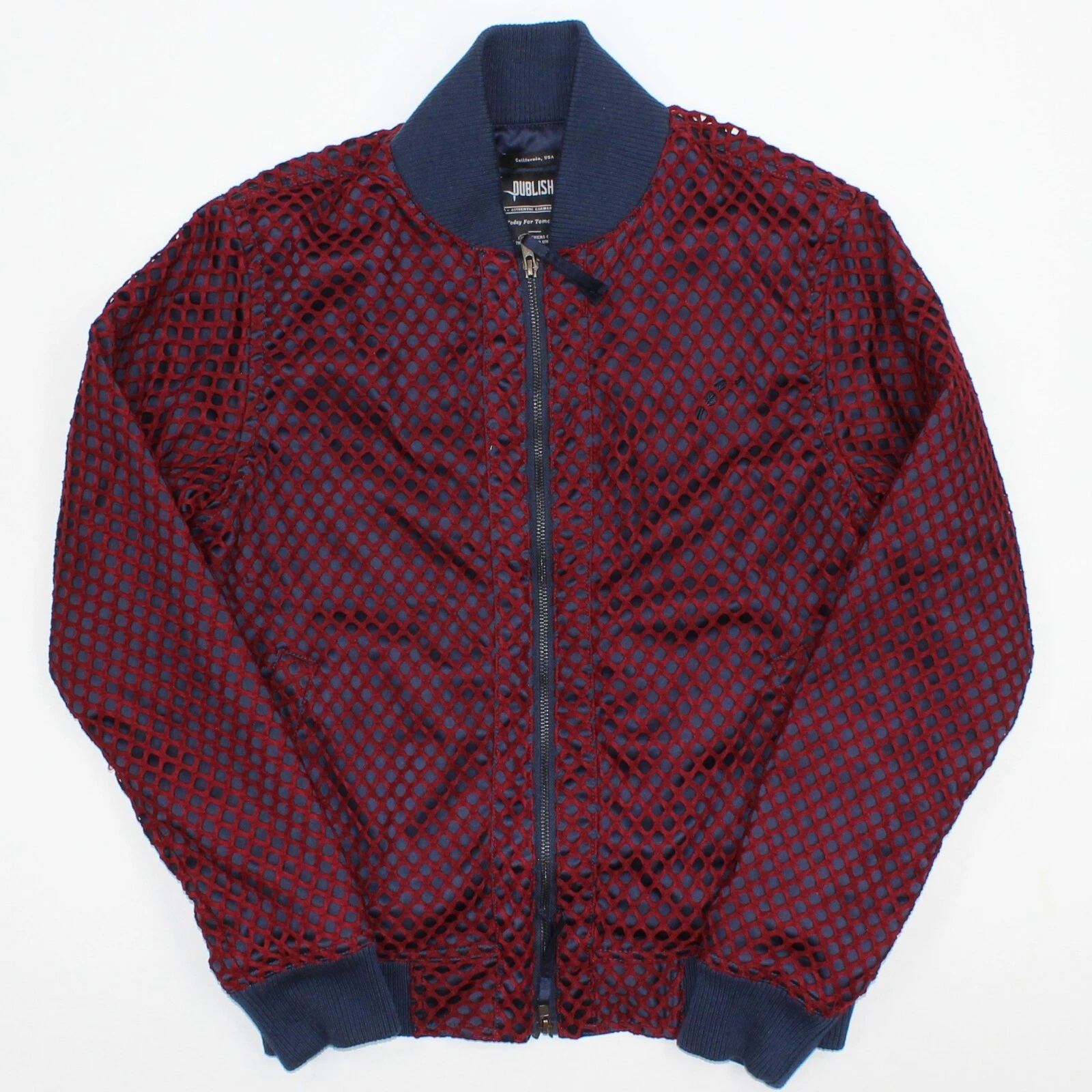 Blouson bomber maille homme 