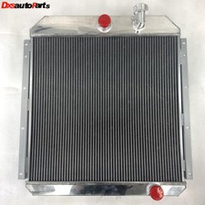 For 55-59 Gmc Pickup Truck I6 V8 Ohv Mt 3 Row Aluminum Racing Radiator Manual For 55-59 Gmc Pickup Truck I6 V8 Ohv Mt 3 Row Aluminum Racing Radiator Manual