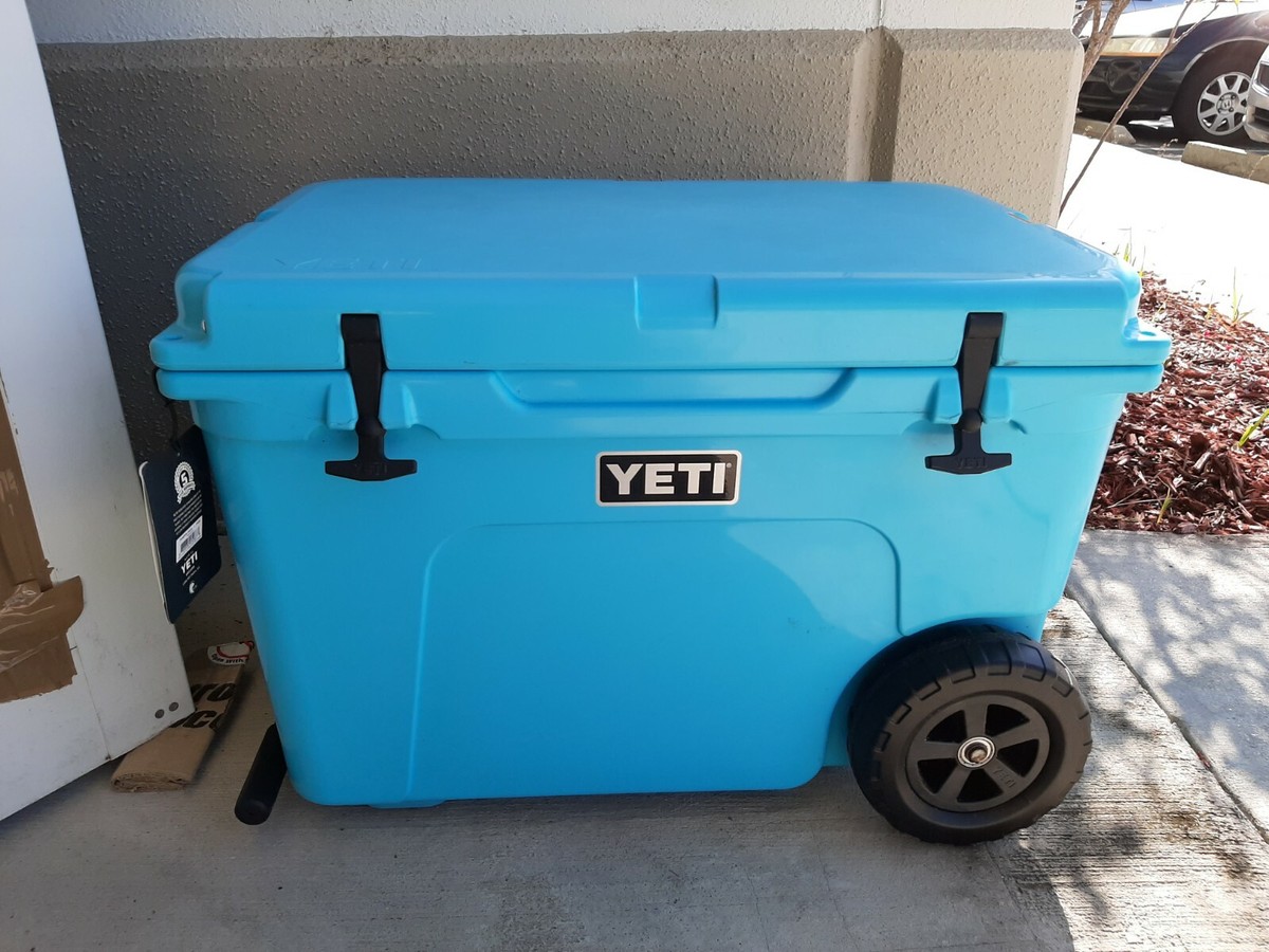 Yeti Tundra Haul Wheeled Cooler | eBay