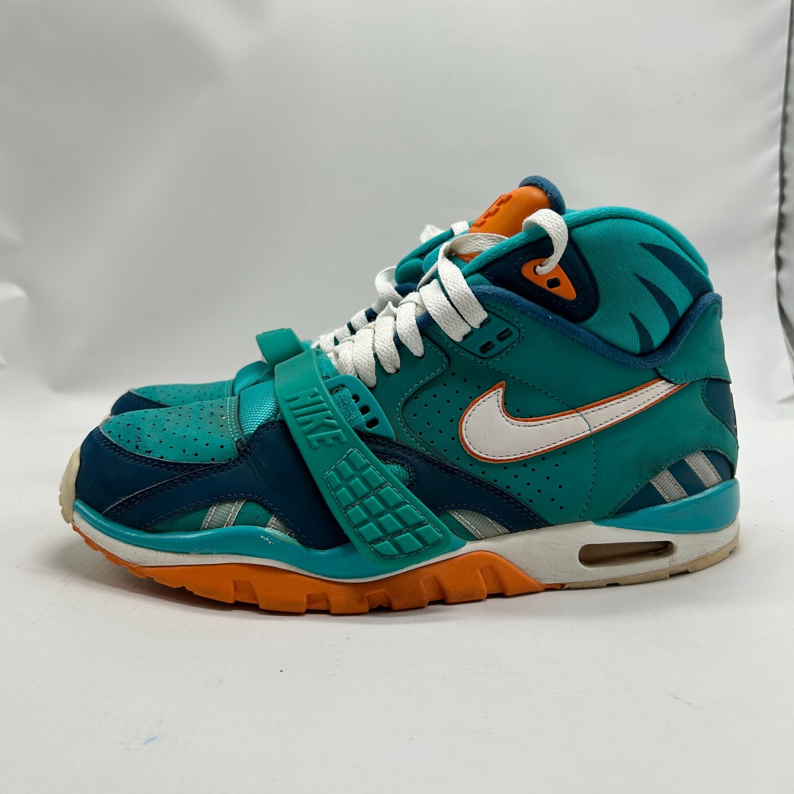 Nike Air Trainer SC II QS NFL Miami Dolphins da uomo taglia 8,5 US 614640-300 verde foto 5