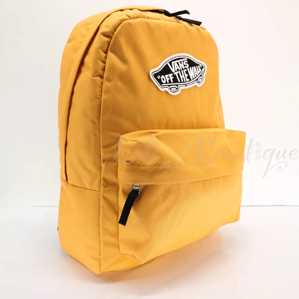 Mustard and on sale black vans