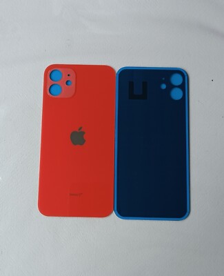 Vitre Arrière Compatible IPhone 12 Pro Bleu Pacifique Big Hole – Remplacement Facile Avec Adhésif 3M - Foto 4