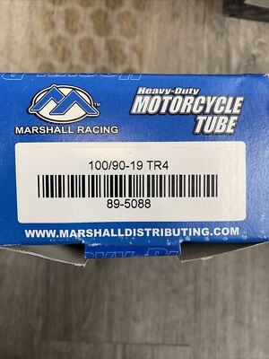 Marshall Racing Heavy Duty Motorcycle Tube 89-5088 100/90-19 TR4