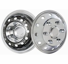 Chrome 16 6 Lug Dual Wheel Simulator Liner Co...