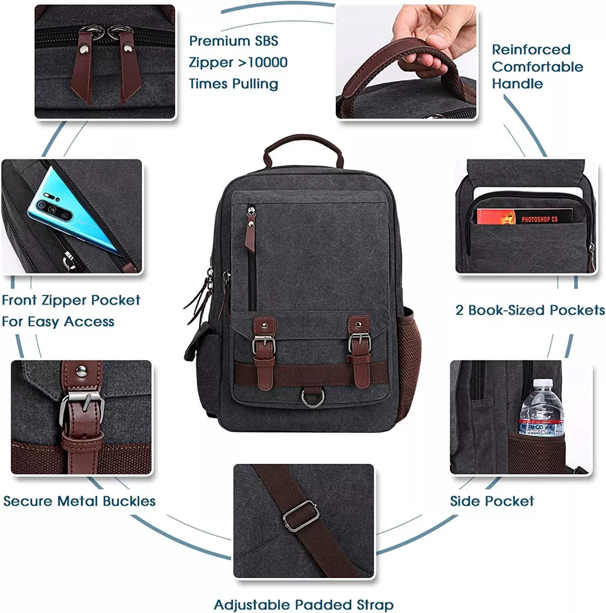 Sling book bag discount