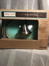 ALLEN  ROTH HALMSTAD Towel Ring Brushed nickel NEW  0142034 Bathroom Home