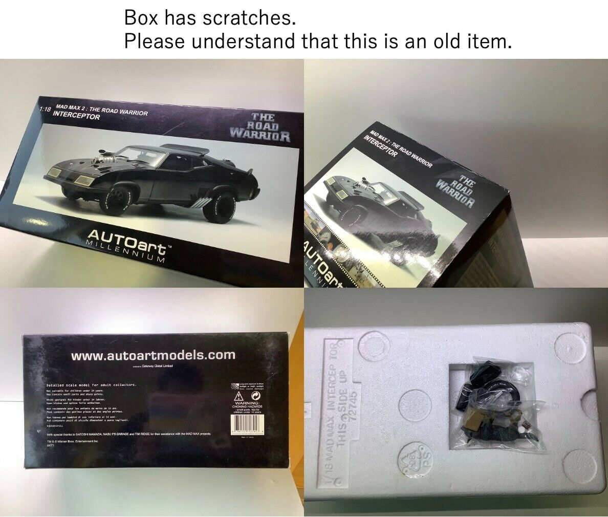 Mad Max 2 Diecast Car 1/18 The Road Warrior Interceptor Mad Max 2 Diecast Car 1/18 The Road Warrior Interceptor