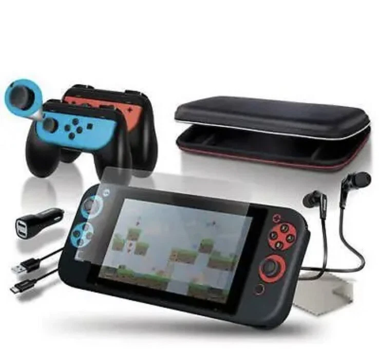 DreamGear Nintendo Switch Estuche Kit de Accesorios Paquete de Inicio NUEVO *Ver Descripción Foto 2 de 4