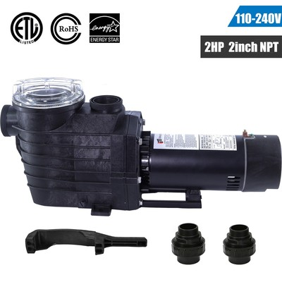 2.5/2HP 110-240V 2 NPT N GROUND Swmmng POOL PUMP MOTOR w/ Straner Hayward | eBay