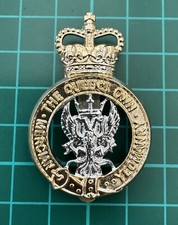 Queens Own Mercian Yeomanry Anodised Cap Badge BB-379