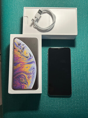Apple iPhone XS Max - 256GB - Silver (Unlocked) A1921 (CDMA + GSM)