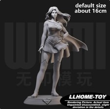 Anime Supereroe Supergirl Kara stand resina stampa 3D GK figura modello fai da te
