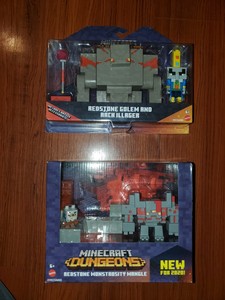 Minecraft Dungeons Redstone Golem Arch Illager Monstrosity Mangle Mojang Lot Ebay