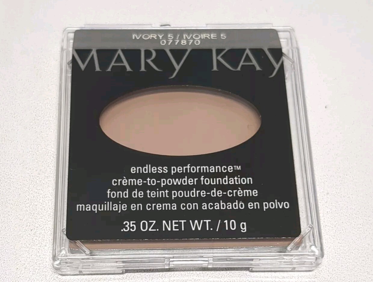 Mary Kay Endless Performance Creme-to-Powder Foundation in Ivory 5 - Lightweight & Longwear