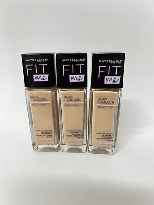 Maybelline New York Fit Me Foundation 110 Porcelain Dewy Smooth