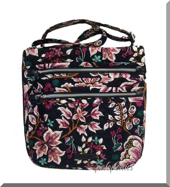 VERA BRADLEY Triple Zip Hipster Kingston Garden NWT Dillard's
