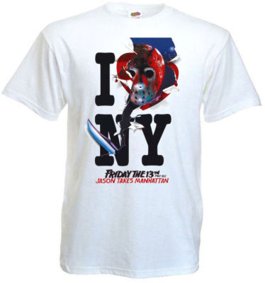 Friday The 13th v6 T shirt white movie poster all sizes S-5XL | eBay