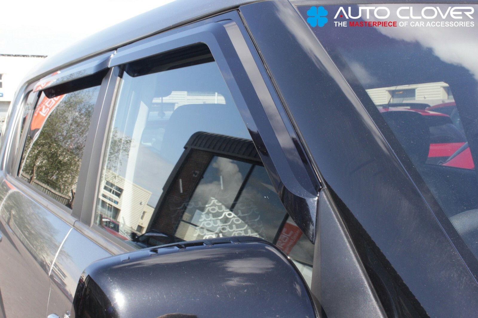 Auto Clover Wind Deflectors Set for Kia Soul 2009 2013 (4 pieces) eBay