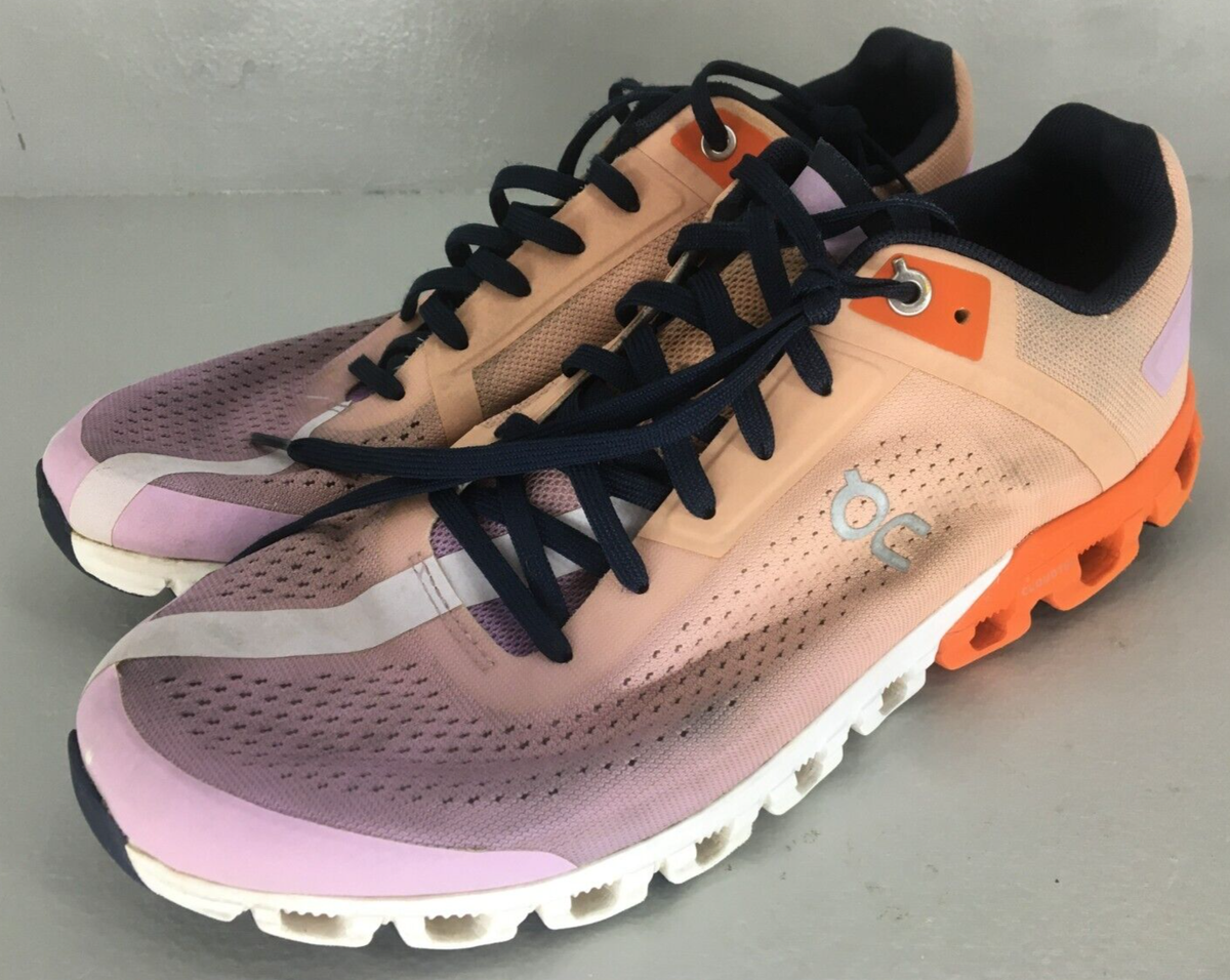 Womens On Cloud Cloudflow Rose Fiji Shoes Running Cloud Size  Purple