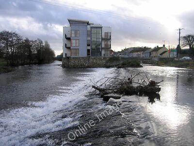 Photo 12x8 Baltinglass, County Wicklow Apartments on the River Slaney. c2007