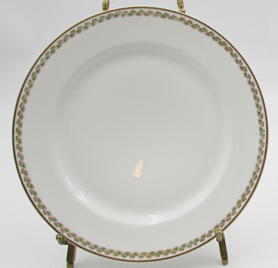 Haviland 'The Lisbon' Luncheon Plate(s)-Leaves & Berries Border - Schleiger 569