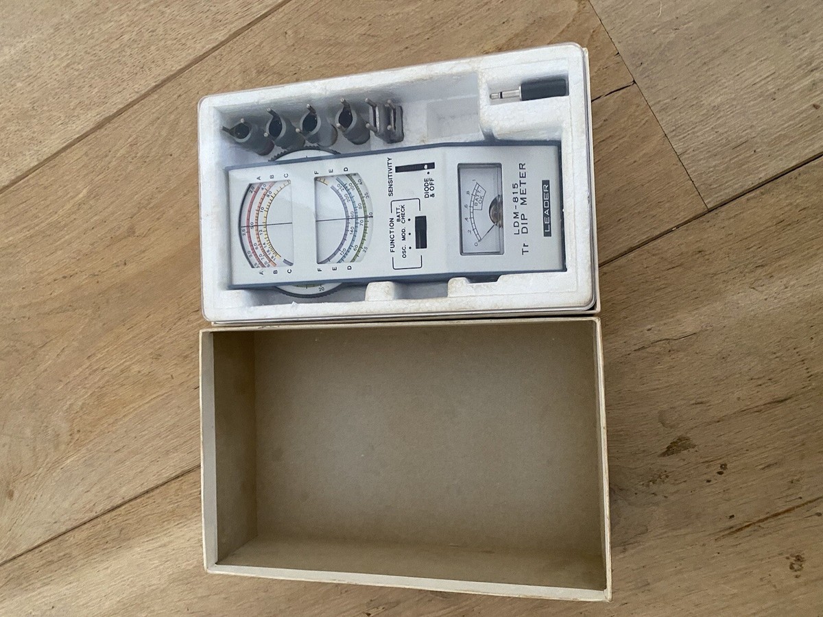 テレビで話題】 LEADER METER DIP Tr LDM-815 リーダー電子 アマチュア