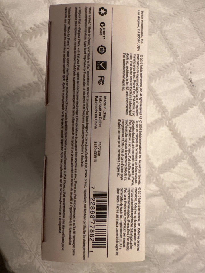 Belkin Car Charger 30-Pin USB Data Sync/Charger Cable for Apple iPad 1 2 3 - Image 3 of 3