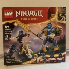 Lego Ninjago 71805 Jay's Mech Battle Pack 4 Minifigures Lloyd Wolf Imperfect Box