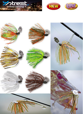 Quantum 4street Chatter / Chatterbaits/ Fransenköder / Neue Farben!