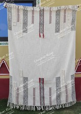 Cotton Muslin Throw Blanket for Bed, Couch, Knit Woven Gauze Blanket with