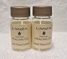LANZA Keratin Healing Oil Hair Treatment .34oz Travel Size 2 units BRAND NEW 