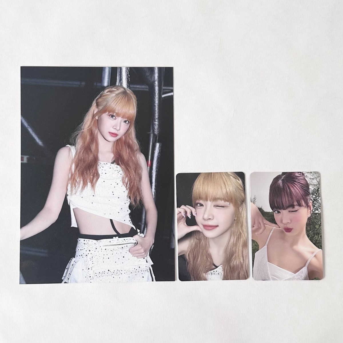 LE SSERAFIM] 23 TOUR FLAME RISES IN SEOUL Photocard Mini Poster PC
