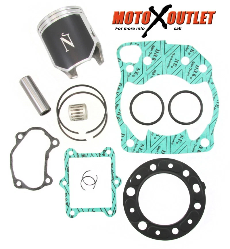 Kit de pistones Honda CR 250 1997-2001 CR250 extremo superior reconstruir juntas anillos Namura Foto 2 de 2