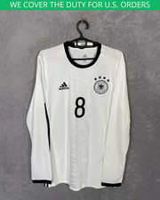 Germany Home football shirt 2016 - 2017 8 Long Adidas Authentic Mens Size 6