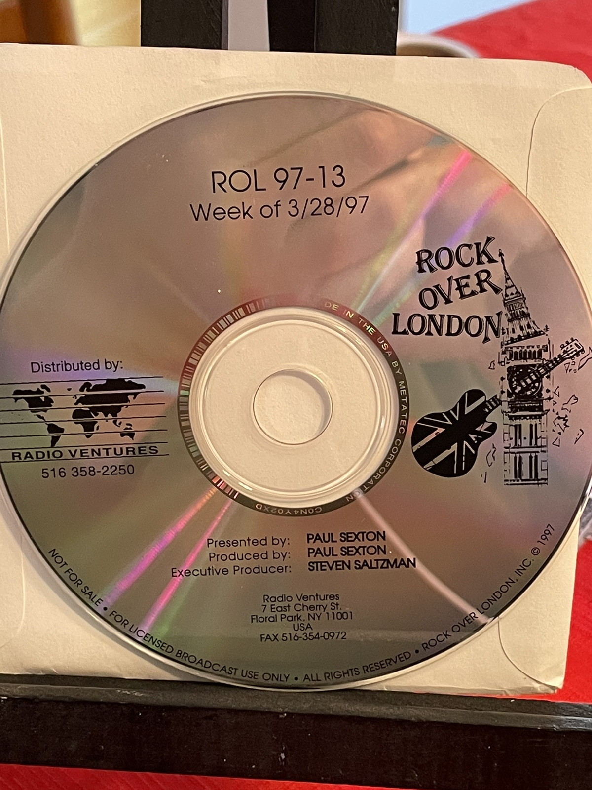 Space, Cast, Texas, ABC, Felt, Lamb, Rock Over London Radio Show w; Cue. 97-13