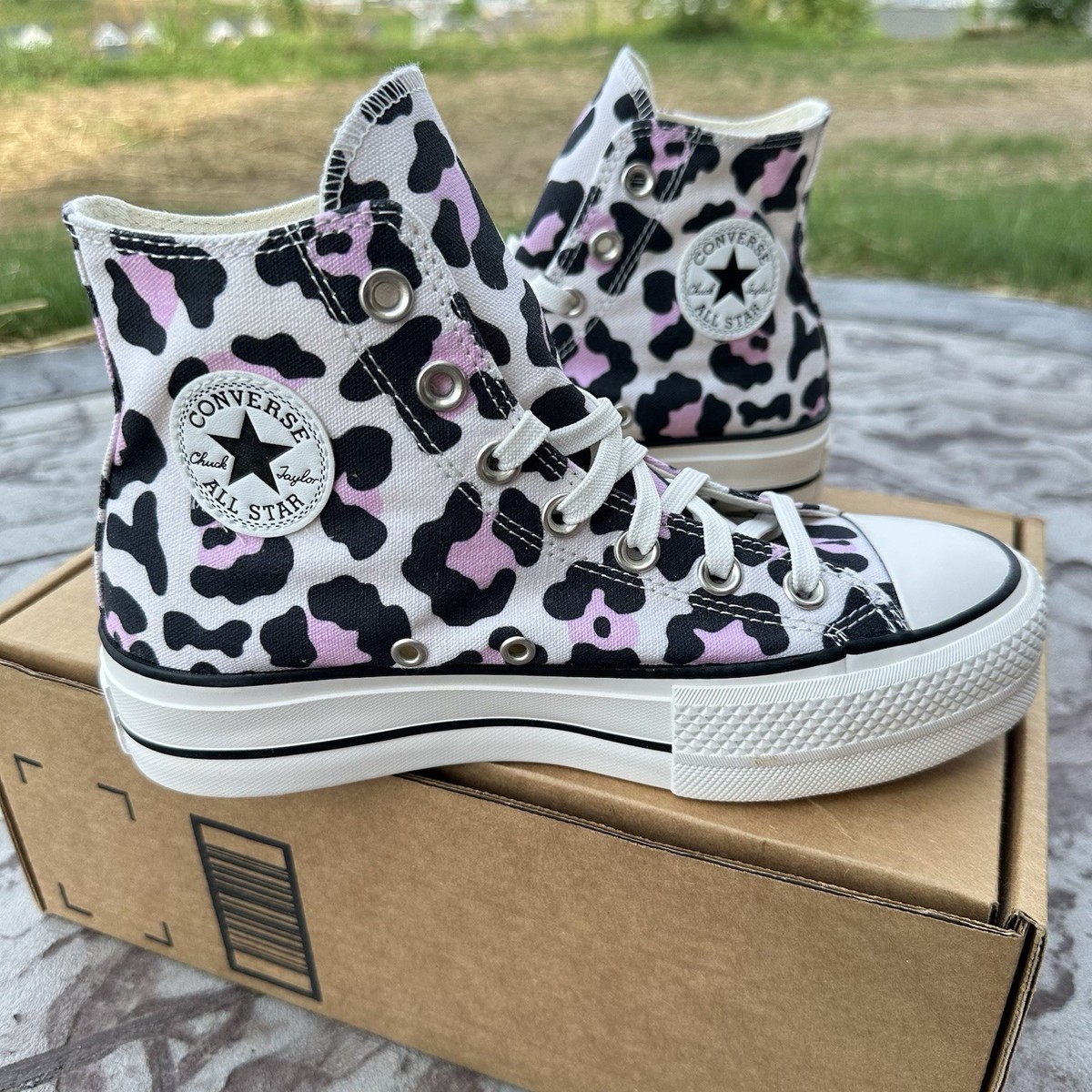 Size Converse Chuck Taylor All Star Lift High Leopard W for