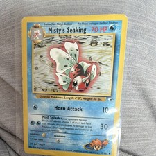 Pokémon Misty's Seaking Gym Heroes 55/132 2000 70 HP Stage 1 Regular English on eBay
