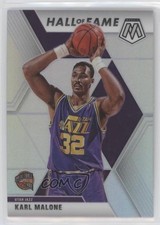 2019-20 Panini Mosaic Hall of Fame Silver Prizm Karl Malone #284 HOF 0c2